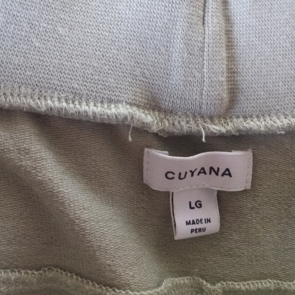 Cuyana; French Terry Tapered Lounge Pant - Picture 4 of 4